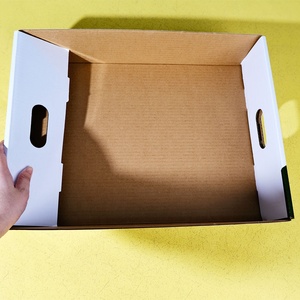 Impression <span class=keywords><strong>de</strong></span> boîtes Boîtes en carton ondulé pliable personnalisé recyclé fraise myrtille myrtille fruit pour l'emballage - Product Image 4