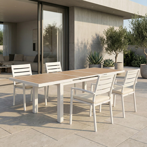 <span class=keywords><strong>Fauteuil</strong></span> de jardin moderne tout en aluminium, portable, avec revêtement en poudre, pour usage commercial dans le salon et le parc - Product Image 5