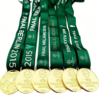 Nouvelle Médaille Commémorative de la Finale de Football 2026, Médaille d'Or du Vainqueur avec Ruban Personnalisé, Médaille Souvenir pour Collection de Fans
