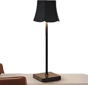 Lampe de table LED rechargeable sans fil pour chambre à coucher, décoration intérieure, restaurant, bureau, hôtel, style moderne, portable - Product Image 2