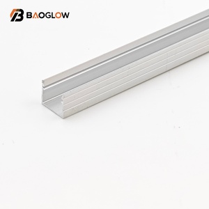 Nouveautés : Profilé en aluminium anodisé 12*10 de 12 mm de large pour bande LED, profilé haut de gamme avec canal pour cornet LED, vis personnalisable - Product Image 2