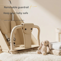 Poussette bébé pliable 3-en-1 en alliage d'aluminium léger et luxueux, chariot pour nouveau-né, capacité de charge de 20 kg pour enfants