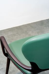 Premium Solid Wood Dining <b>Chair</b> with Soft Upholstered <b>Cushion</b> Scandinavian Style for Home Hotel Restaurant PISANO - Product Image 6
