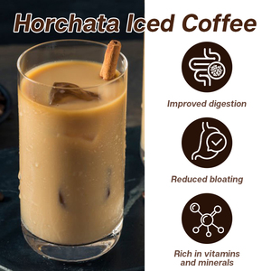 <span class=keywords><strong>กาแฟ</strong></span>สำเร็จรูปแบบผงสำหรับลดน้ำหนัก รสวานิลลาโฮร์ชาต้า ผสมครีมมี่  แบบเย็น สูตร OEM สำหรับแบรนด์ส่วนตัว - Product Image 6