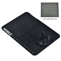Support de téléphone pour voiture, tapis antidérapant, support multifonctionnel pour tableau de bord, rangement universel, navigation en voiture