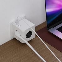SUOMA nouveau Smart 16A prise ue adaptateur multiprise USB 3 prises ca prise d'extension pour les normes européennes fonction de charge PD20W