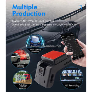 Firecore HX-X603 New 2 Ống Kính 1080P Dash Cam Phía Trước Bên Trong Cam Adas DMS Xe Máy Ảnh Với GPS Và Sim Thẻ 4G Xe Máy Ảnh Hệ Thống - Product Image 4