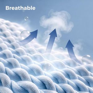 Protège-matelas rafraîchissant OEM pour usine, matelassé et respirant, idéal pour les personnes ayant chaud la nuit, avec poches profondes de 8 à 21 pouces - Product Image 6