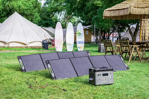 Oukitel Pv200 Zonnepaneel 200W Draagbare Power Zonnepaneel Buiten Kamperen Eu Us Magazijn Voor P1201 P2001 P5000 - Product Image 4