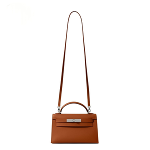 Luxury Designer 100% <strong>Handmade</strong> Togo Leather Handbags for Women Genuine Leather Handbag With Custom Logo - Product Image 4