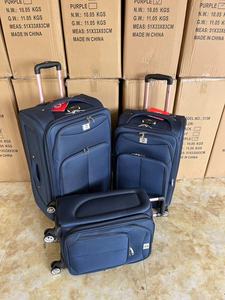 Ensemble de valises 3 pièces en tissu souple EVA, 20/24/28 pouces, avec logo personnalisé, idéal pour les voyages – Prix usine - Product Image 4