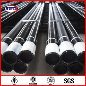 Tubo per Pozzi Petroliferi Certificato ASTM GB Standard 2 7/<span class=keywords><strong>8</strong></span>" in Acciaio Non Legato Laminato a Caldo, Lunghezza 12m, J55 K55 N80 L80 - Product Image 1