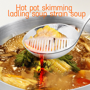 Daosheng nhà máy trực tiếp Bán Buôn Đồ dùng nhà bếp thép không gỉ dài xử lý lẩu Lọc súp tách muỗng - Product Image 5