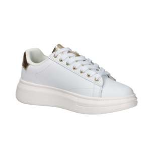 Zapatillas Deportivas con Plataforma y Cordones para Mujer Liu-Jo, Modelo Babol 01, Color Blanco Dorado 39, Lona Acolchada, Modernas, para Todas las Temporadas - Product Image 5