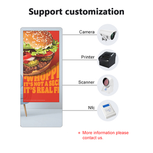 LCD gương hiển thị trong nhà kỹ thuật số biển 43 inch ma thuật gương Màn hình LCD 10 điểm màn hình cảm ứng thông minh tập thể dục gương - Product Image 6