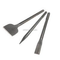 Marteau perforateur électrique SDS Max avec ciseau à pierre à gouge creuse plate large pour les travaux de maçonnerie en béton et en pierre