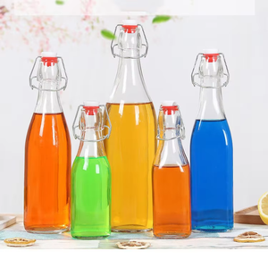 500ml/750ml đa chức năng trong suốt Snap chai thủy tinh cho Whisky rượu vang lấp lánh tinh thần và enzyme đồ uống - Product Image 3