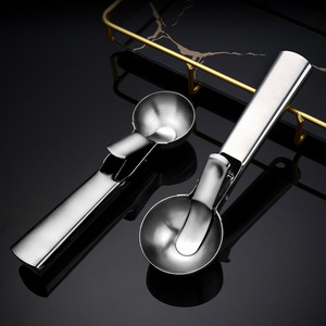 Cuillère à Dessert en acier inoxydable pour crème glacée, outils <span class=keywords><strong>de</strong></span> cuisine - Product Image 4