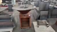 Barbecue en bois de corten à vente rapide pour cuisson extérieure