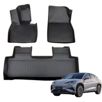 RHD Impreza Tapis de voiture en caoutchouc TPE respectueux de l'environnement Tapis de pied Surround complet pour BYD SEALION 7 2024-2025 Accessoires intérieurs