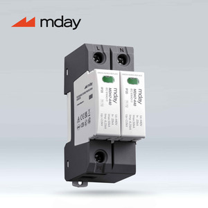 La mejor protección contra rayos para toda la casa 20kA 2P Tipo 1 + 2 Protector contra sobretensiones con 275/320/385/440V AC SPD para sistemas <span class=keywords><strong>solares</strong></span> - Product Image 3