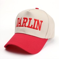 Gorras de Béisbol y Golf al por Mayor, de Dos Tonos, 100% Algodón, 5 Paneles, Estructuradas, Ajustables, con Logotipo Bordado en 3D, para Hombre y Mujer