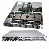 Supermicro SYS-1029GQ-TVRT 1U Server GPU Dual Xeon Scalable 4 V100 SXM2 NVLink 10GbE AI Deep Learning HPC