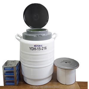 Mô Hình Mới Nhỏ 1.5 Lít 4/6Cryo Lưu Trữ Dewar Đóng Băng Rơm Lớn YDH-25 Khô Shipper Di Động Hấp Phụ của Nitơ Lỏng - Product Image 5