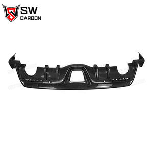 Stile <span class=keywords><strong>SW</strong></span> per Toyota Supra GR A90 A91 MK5 in fibra di carbonio stile Seibon paraurti posteriore Splitter Spoiler labbro parti auto modificato - Product Image 4