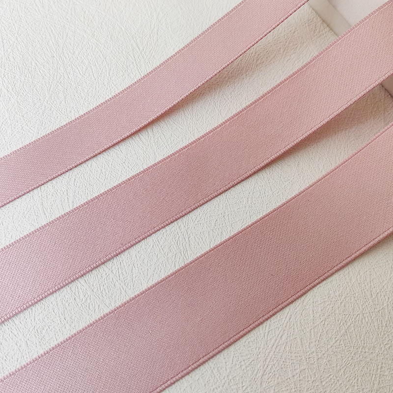 Organic Cotton Satin Ribbon Custom Printing Zero-Waste Luxury Packaging & Craft Ribbon