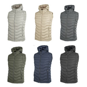 Chaleco de moda sin mangas impermeable con logotipo personalizado, diseño de chaleco cálido, modelo L2001 - Product Image 2