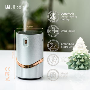 Purificateur <span class=keywords><strong>d</strong></span>'<span class=keywords><strong>air</strong></span> aromathérapeutique miniature portable 2026, dernier modèle, intelligent, <span class=keywords><strong>silencieux</strong></span>, ioniseur, pour la maison, le bureau, la voiture, <span class=keywords><strong>d</strong></span>ésodorisant avec matériau métallique - Product Image 2