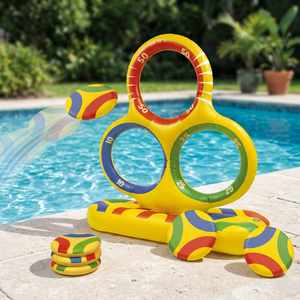 Jeu de flotteurs gonflables pour piscine d'été pour enfants et adultes - Product Image 3