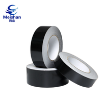 Ruban de protection lumineuse noir en PET Meishan, résistant aux hautes températures, mat, simple face, sans résidu, pour bandes LED et scellage de sacs