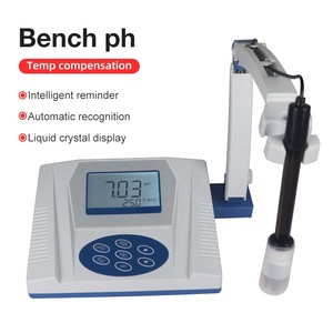 2 in 1 Desktop <strong>Ph</strong> Temperature <strong>PH</strong> <strong>Meter</strong> Auto Calibration Acidity <strong>Meter</strong> Water Quality Analyzer - Product Image 2