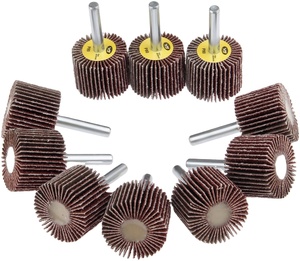 Roue de polissage en nylon abrasif non tissé, papier abrasif combiné, <span class=keywords><strong>brosse</strong></span>, tambour de meulage en acier inoxydable, matériau - Product Image 1