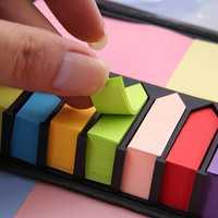 Notes autocollantes personnalisées découpées taille A5 autocollants de cadeaux d'affaires imprimés avec index coller couverture papier bloc-notes avec espace pour les notes