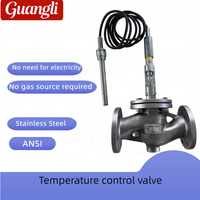 Vanne thermostatique autonome haute température OEM pour systèmes d'eau chaude et de vapeur