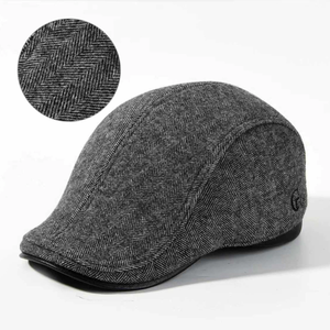 아빠 할아버지 귀 보호 중년 노인 겨울 모자 남성용 야외 방한 두꺼운 아이비 캡 Rbelse 56-58CM - Product Image 5