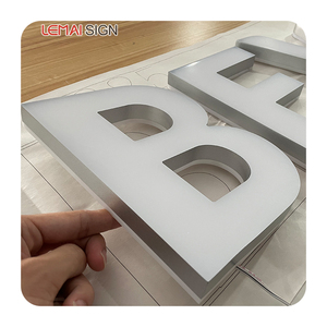 Tùy Chỉnh 3D Mini Acrylic Bảng Chữ Cái Sáng Nhỏ Nhựa Chữ - Product Image 6