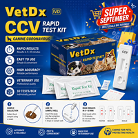 Kit de test rapide CCV Ag pour le coronavirus canin, test antigénique pour chiens, usage vétérinaire