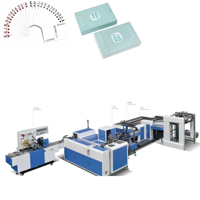 Automatic Playing Card Making Machine for Paper Cards Poker Game Cards Slitting Machine