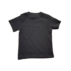 Magliette estive per bambini in bianco per ragazze in cotone 100% magliette bianche per bambini con stampa di magliette bianche per bambini - Product Image 5