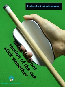 Papier abrasif éponge givré double face pour le polissage de la section avant de la queue de <span class=keywords><strong>billard</strong></span>, outil de meulage d'épaisseur durable - Product Image 2