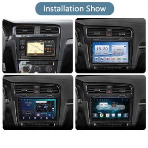 Sistema di Navigazione per Auto Lettore DVD Android per <span class=keywords><strong>Volkswagen</strong></span> Golf 7 2013-2017 con Supporto <span class=keywords><strong>Carplay</strong></span> WIFI BT FM - Product Image 2