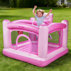 Castillo Inflable de PVC Air My Fun, Castillo Hinchable Rosa, Combo de Juegos Inflables para Uso Doméstico - Product Image 2