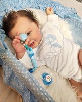 Muñeco Bebé Reborn Niño Kodi NPK de 60 CM, Realista con Pintura 3D, Venas Visibles, Pelo Enraizado, Artículo de Colección de Alta Calidad