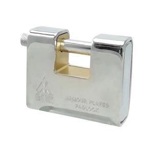 <span class=keywords><strong>Candado</strong></span> Rectangular de acero con grillete blindado de seguridad de 70mm-100mm para contenedores Rectangular - Product Image 2