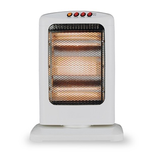 Estufa eléctrica oscilante de 1200W, 3 elementos, antivuelco, con asa, dimensiones 44x33x23 cm; ideal para calentar espacios. - Product Image 1