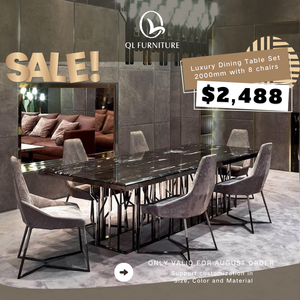 New Arrival Esstisch Marmor <strong>Stable</strong> Nordic Rectangle Stainless Steel Wire Marble Top Dining <strong>Table</strong> - Product Image 3